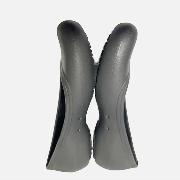 Crocs at Work Iconic Comfort Ballet Flats Black Non-Slip Size 8 EUC - Picture 6 of 8